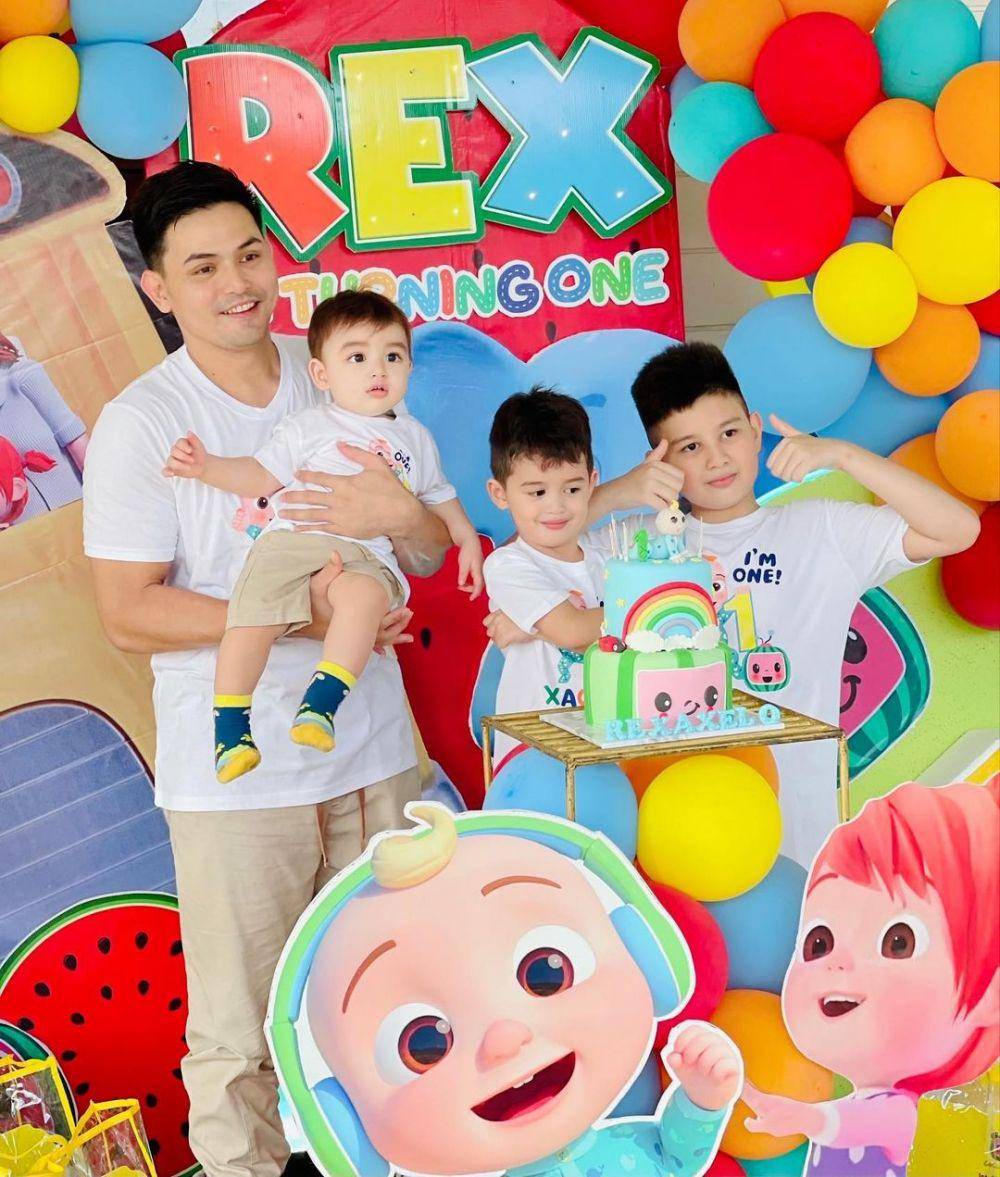 Ahmad Affandy dan buah hati (instagram.com/fandyruby)