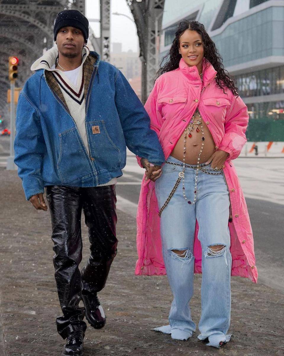 A$AP Rocky, Rihanna (instagram.com/usweekly)
