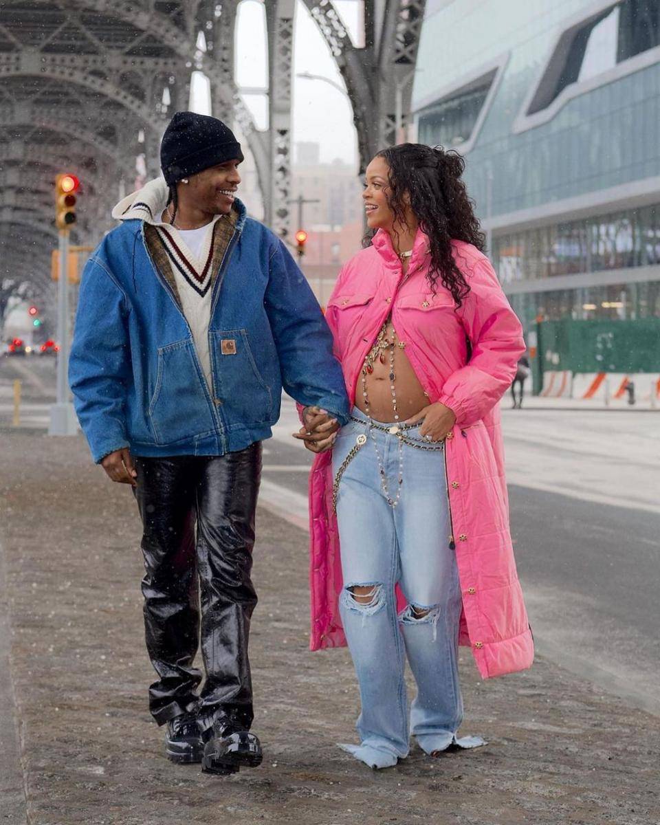 A$AP Rocky, Rihanna (instagram.com/usweekly)