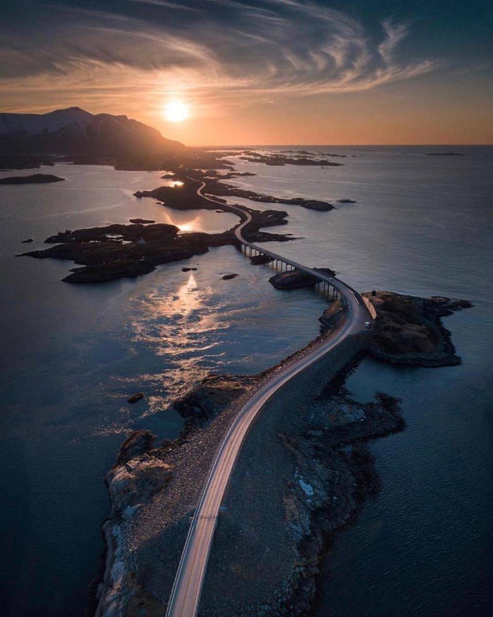 potret the atlantic road (instagram.com/theatlanticroad)