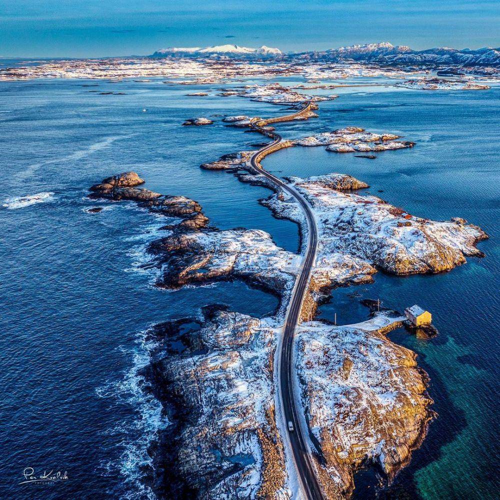 potret the atlantic road (instagram.com/perkvalvik)