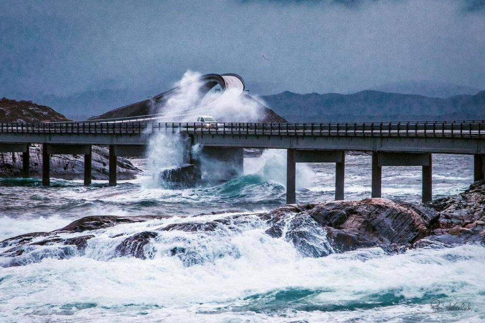 potret the atlantic road (instagram.com/perkvalvik)