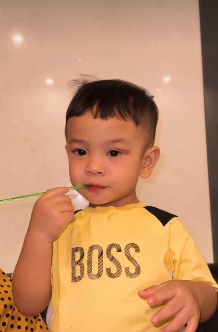 potret Gala dengan rambut baru (instagram.com/fuji_an)