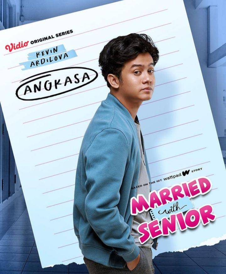 poster Kevin Ardilova di web series Married with Senior (instagram.com/vidiooriginals)