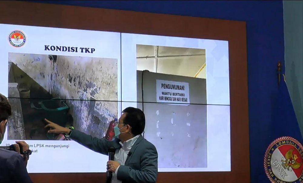Konferensi Pers Data dan Fakta Terkait Temuan Lapangan LPSK dalam Kasus Krangkeng Manusia di Kabupaten Langkat (YouTube/LPSK)