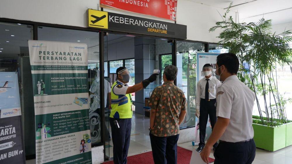 2 Tahun Nonaktif, Terminal A Bandara Adisutjipto Kembali Beroperasi