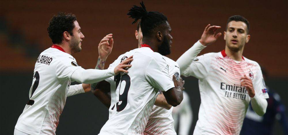 para pemain AC Milan di Europa League 2020/2021 (acmilan.com)