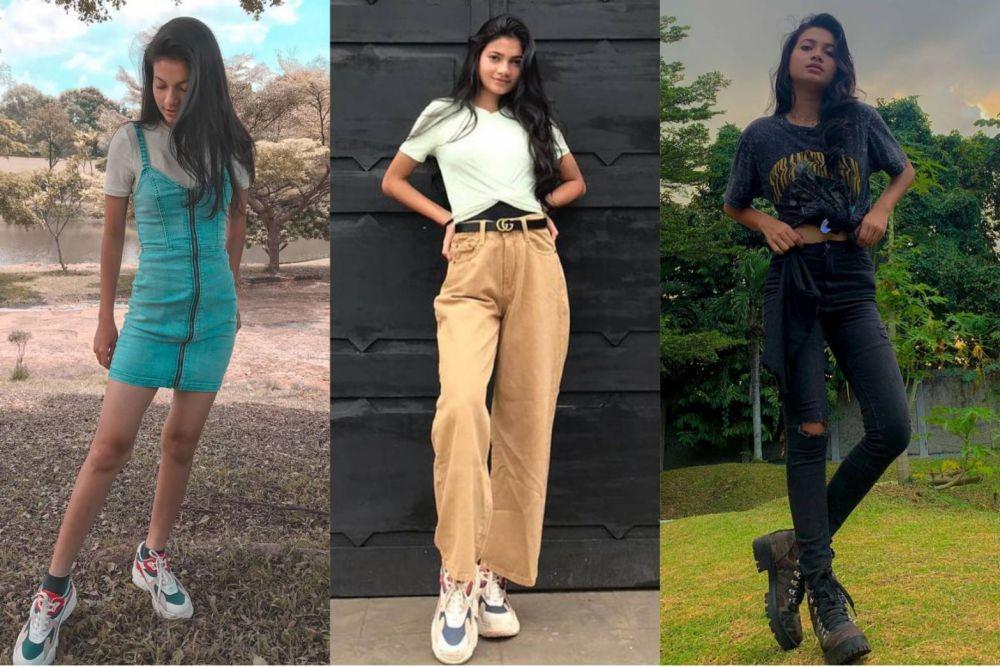 9 OOTD Safira Ratu Sofya, Suka Gaya Boyish dengan Boots