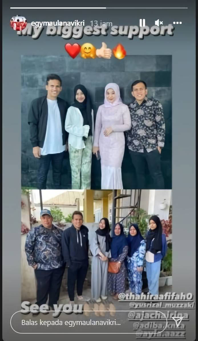 Egy Maulana Vikri dan Adiba Khanza (Instagram.com/egymaulanavikri)