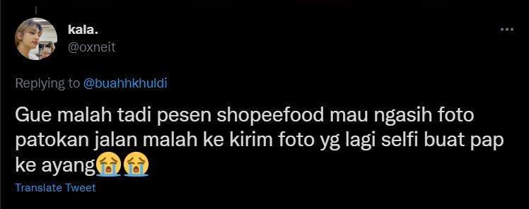 curhat memalukan saat naik ojol (twitter.com/oxneit)