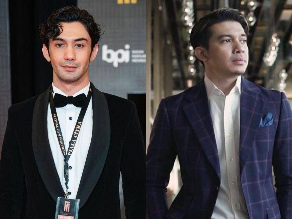 kolase potret Reza Rahadian dan Irwansyah (instagram.com/officialpilarez | instagram.com/irwansyah_15)