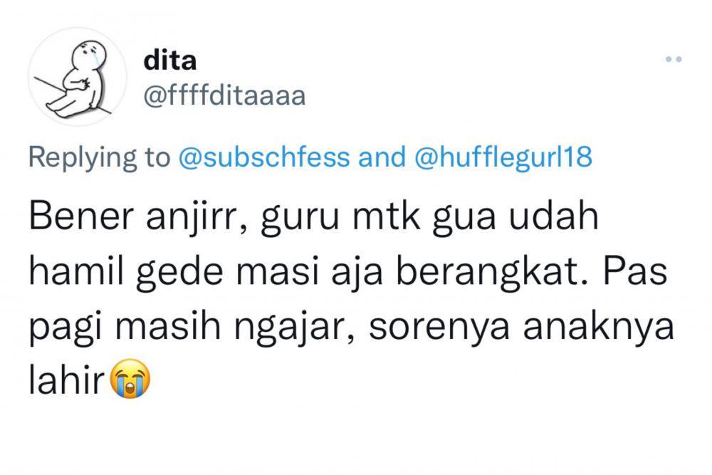 Kenapa Guru Matematika Gak Pernah Absen? 11 Respons Ini Bikin Ngakak!