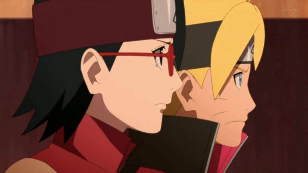 Adegan di Boruto episode 234. (Dok. studio pierrot/Boruto: Naruto Next Generations)