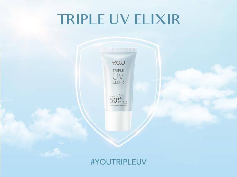 Y.O.U Triple UV Elixir SPF 50+ PA++++ (dok. Y.O.U)