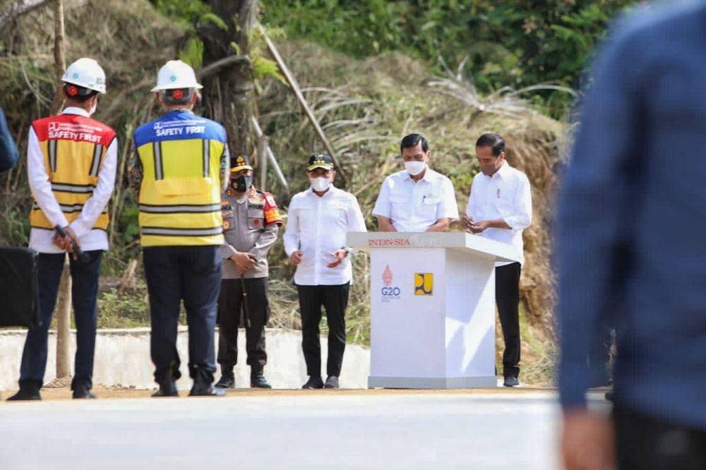 Presiden Jokowi Resmikan Jalan Balige Bypass, Habiskan Rp176,6 Miliar