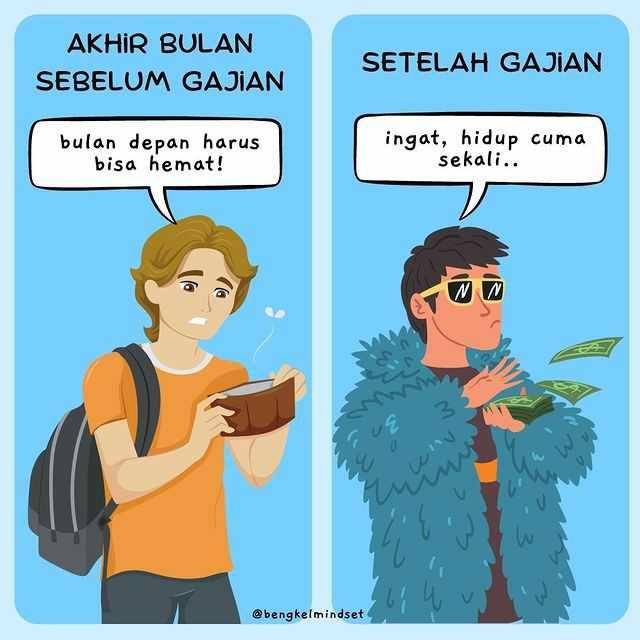 meme gajian (instagram.com/bengkelmindset)