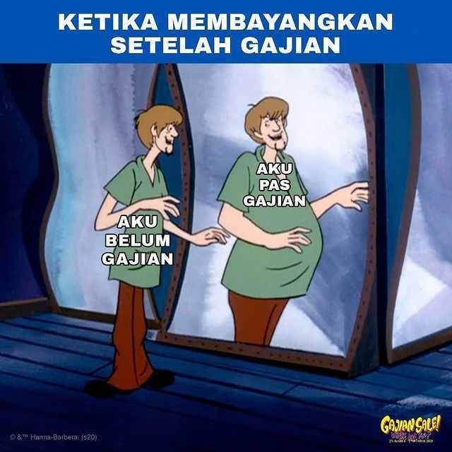 meme gajian (instagram.com/sneakers_dept)