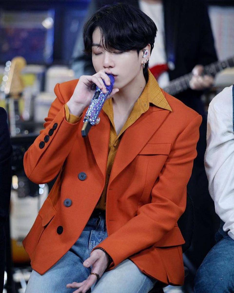 Outfit semi formal look ala BTS (Instagram.com/jungkook)