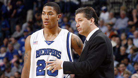 Derrick Rose saat berseragam Memphis Tigers (nba.nbcsports.com)