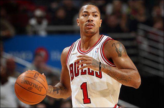 Derrick Rose saat berseragam Chicago Bulls (nba.com)