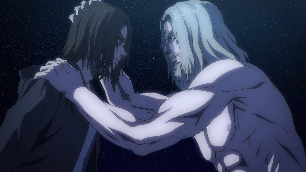 Zeke dan Eren bertemu di Path. (dok. MAPPA/Attack on Titan: Final Season)