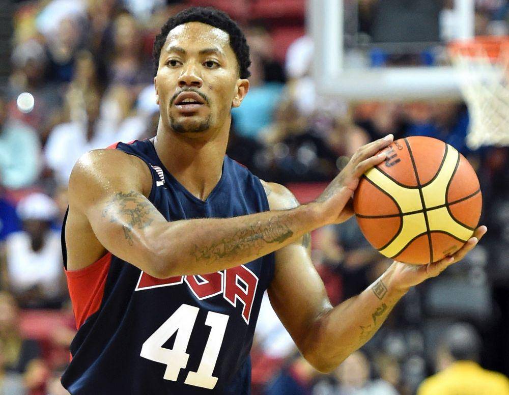 Derrick Rose saat berseragam timnas Amerika Serikat (nba.nbcsports.com)