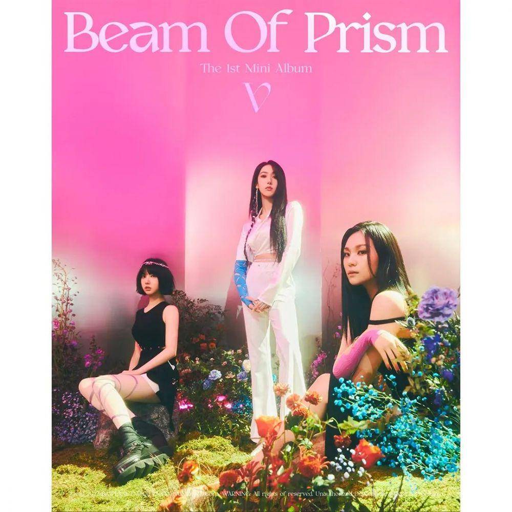 konsep foto 1st mini album VIVIZ bertajuk Beam of Prism (instagram.com/viviz_official)