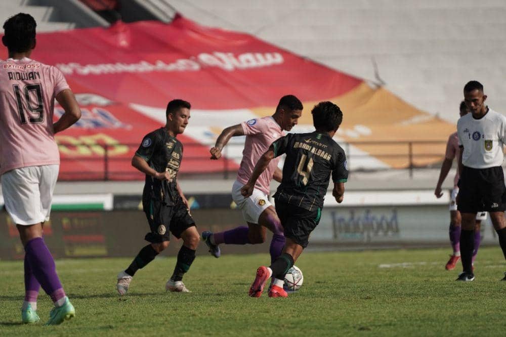 Pemain Persik Kediri saat melawan PSS Sleman. IDN Times/ istimewa