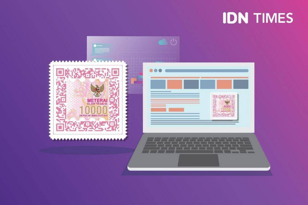 ilustrasi e-meterai (IDN Times/Aditya Pratama)
