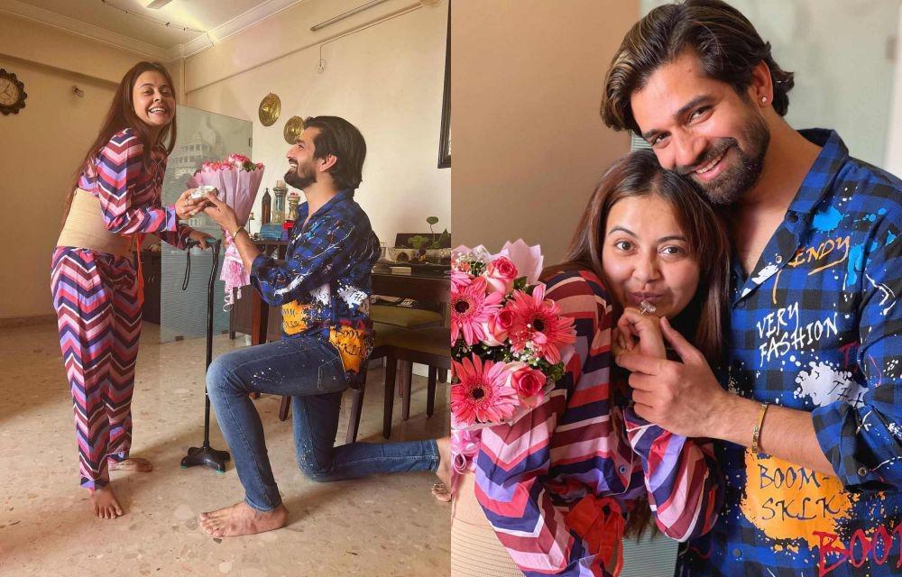 10 Momen 'Lamaran' Devoleena Bhattacharjee dan Vishal Singh Artis Gopi