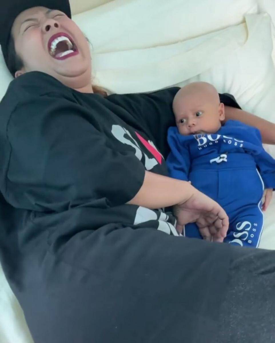 Soimah dan Baby Leslar (instagram.com/showimah)