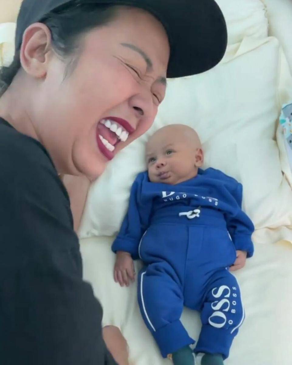 Soimah dan Baby Leslar (instagram.com/showimah)