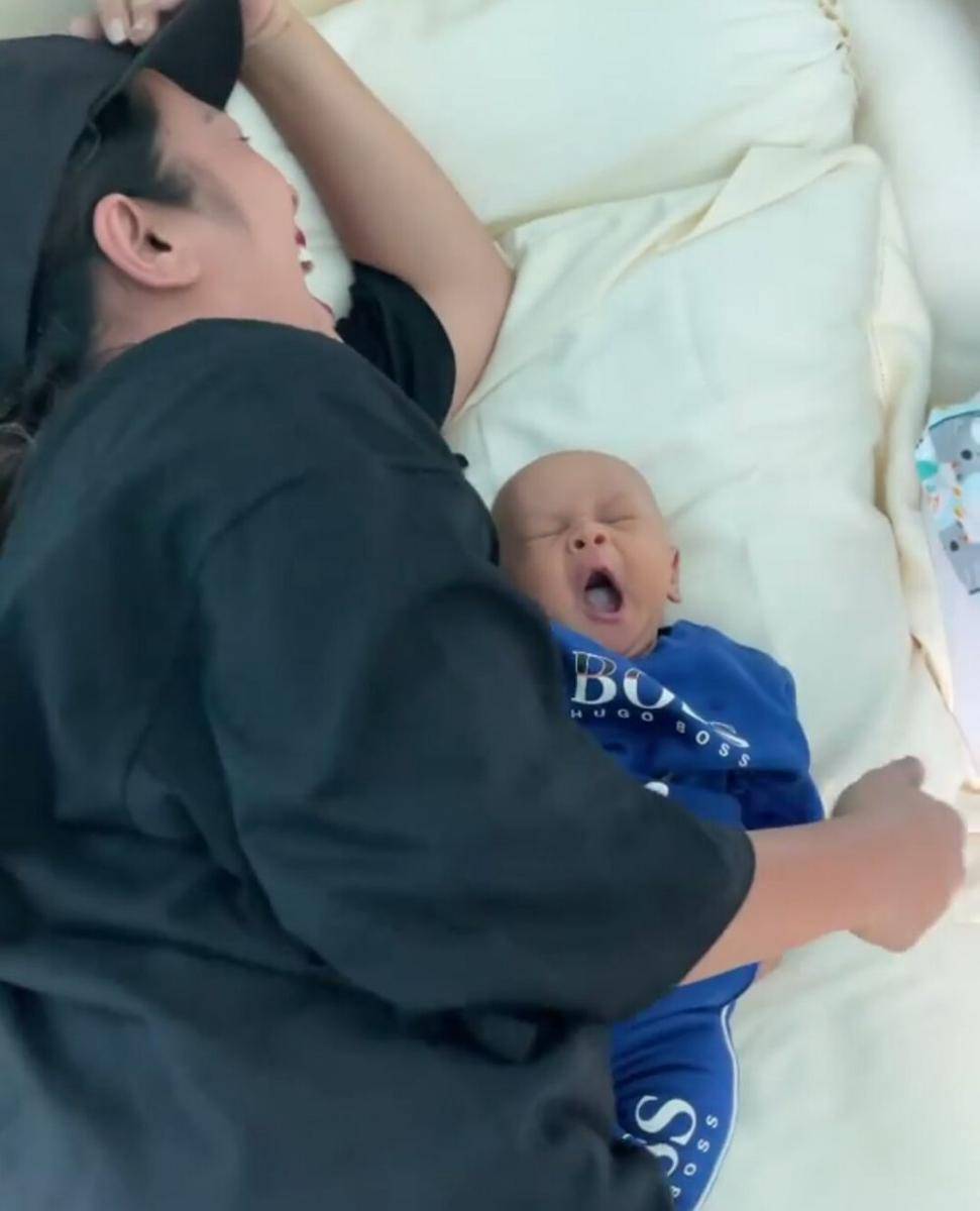 Soimah dan Baby Leslar (instagram.com/showimah)