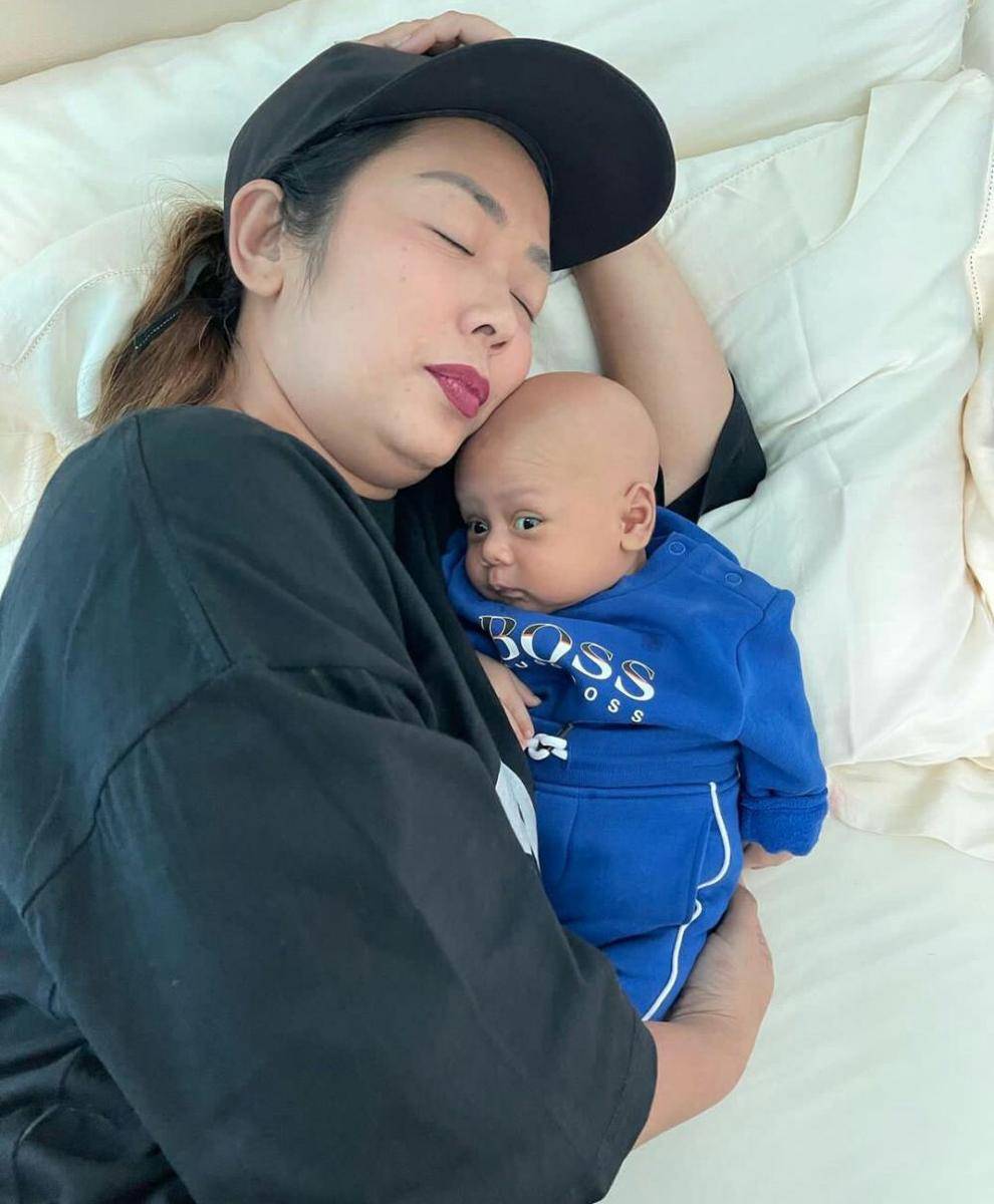 Soimah dan Baby Leslar (instagram.com/showimah)