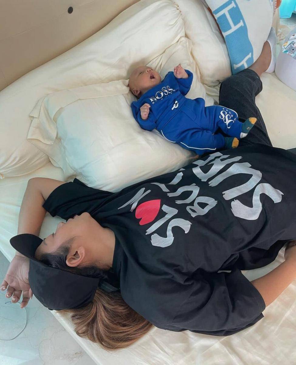 Soimah dan Baby Leslar (instagram.com/showimah)
