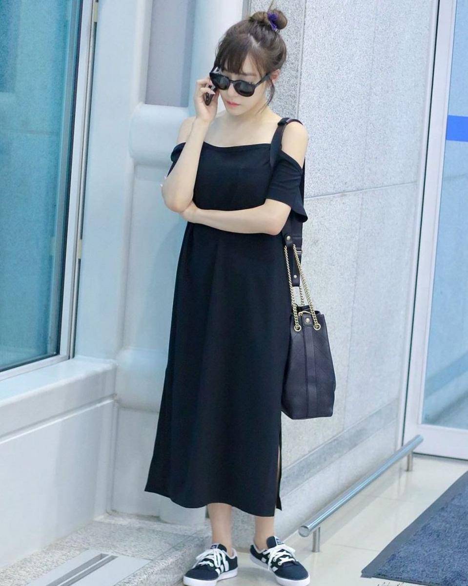 dress ala Tiffany SNSD (instagram.com/snsdoutfit)