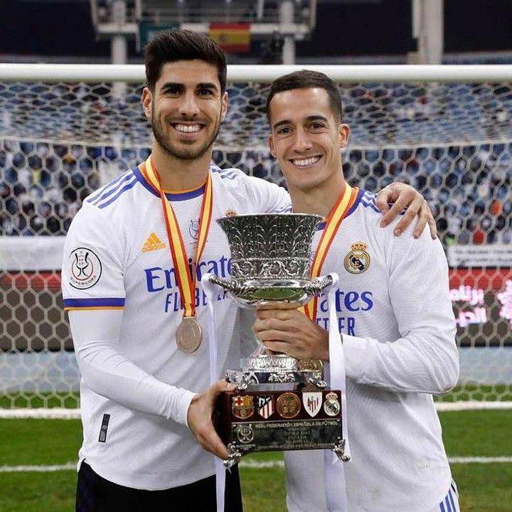 potret Lucas Vazquez bersama Marco Asensio (instagram.com/lucasvazquez91)