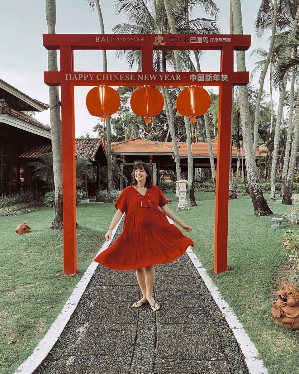 potret babymoon Nadine Chandrawinata di Bali dan Banyuwangi (instagram.com/nadinelist)