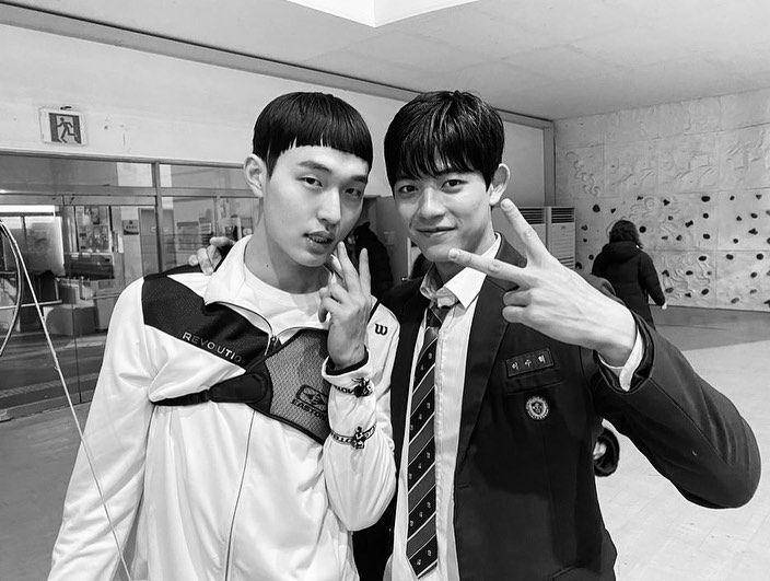 Park Solomon di All of Us Are Dead (instagram.com/jinhoeun_)
