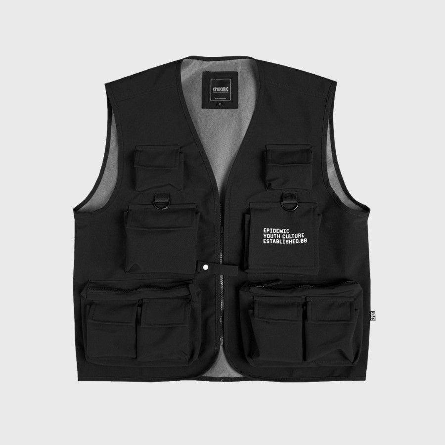 Epidemic - Vest Black Peacock (tokopedia.com)