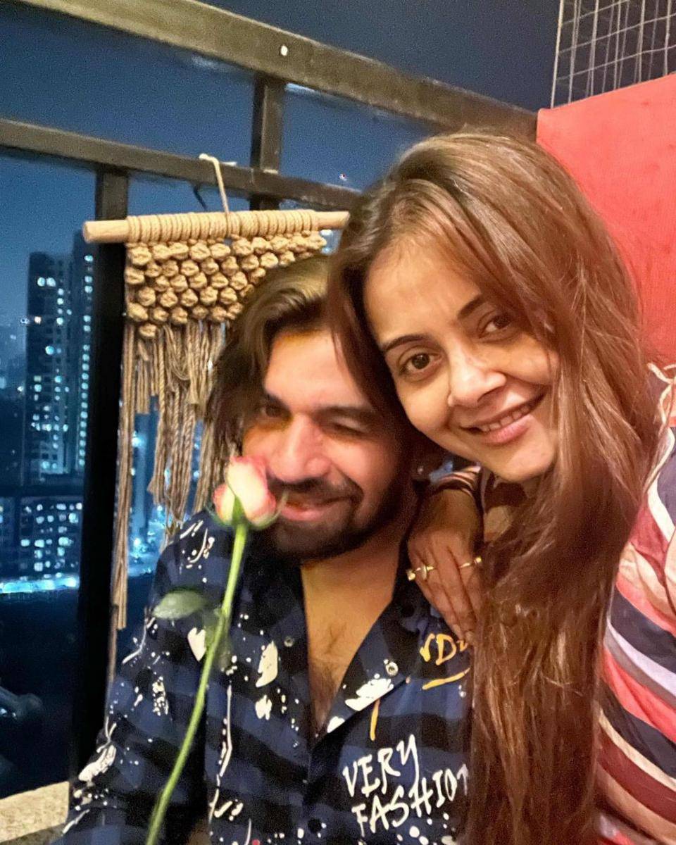 Devoleena Bhattacharjee dan Vishal Singh (Instagram.com/devoleena/)