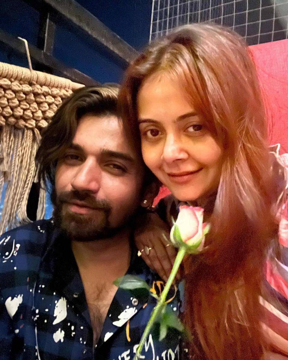 Devoleena Bhattacharjee dan Vishal Singh (Instagram.com/devoleena/)