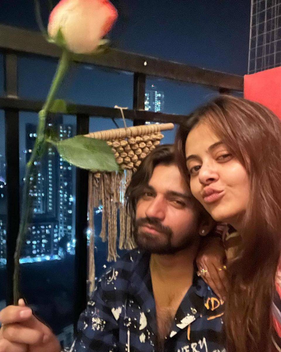 Devoleena Bhattacharjee dan Vishal Singh (Instagram.com/devoleena/)