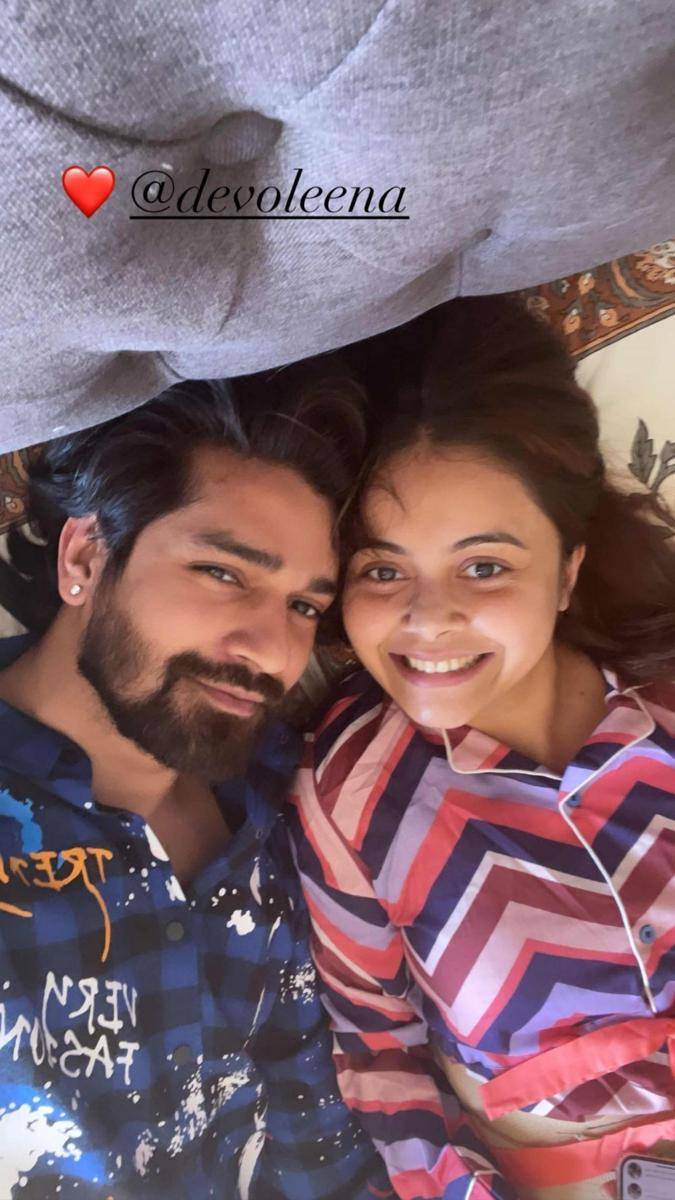 Devoleena Bhattacharjee dan Vishal Singh (Instagram.com/vishal.singh786/)