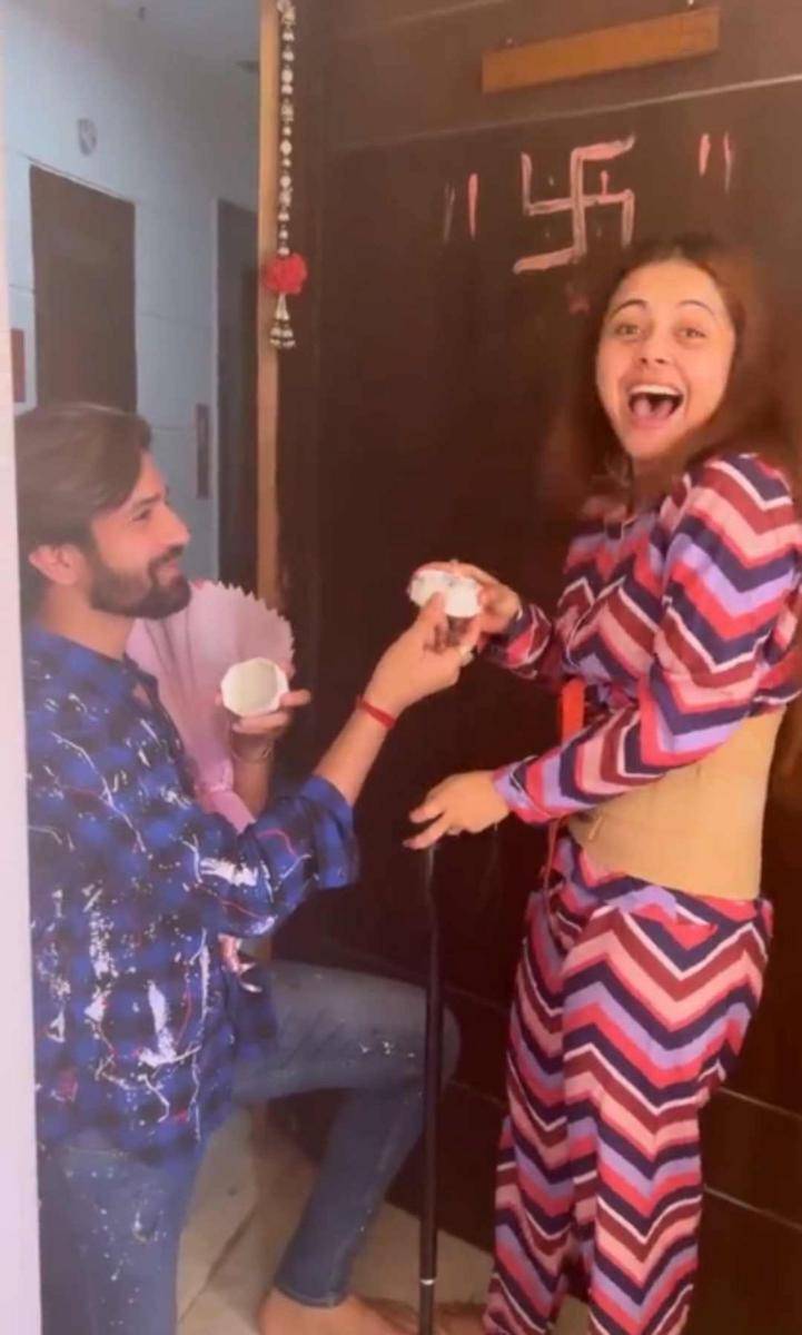 Devoleena Bhattacharjee dan Vishal Singh (Instagram.com/vishal.singh786/)
