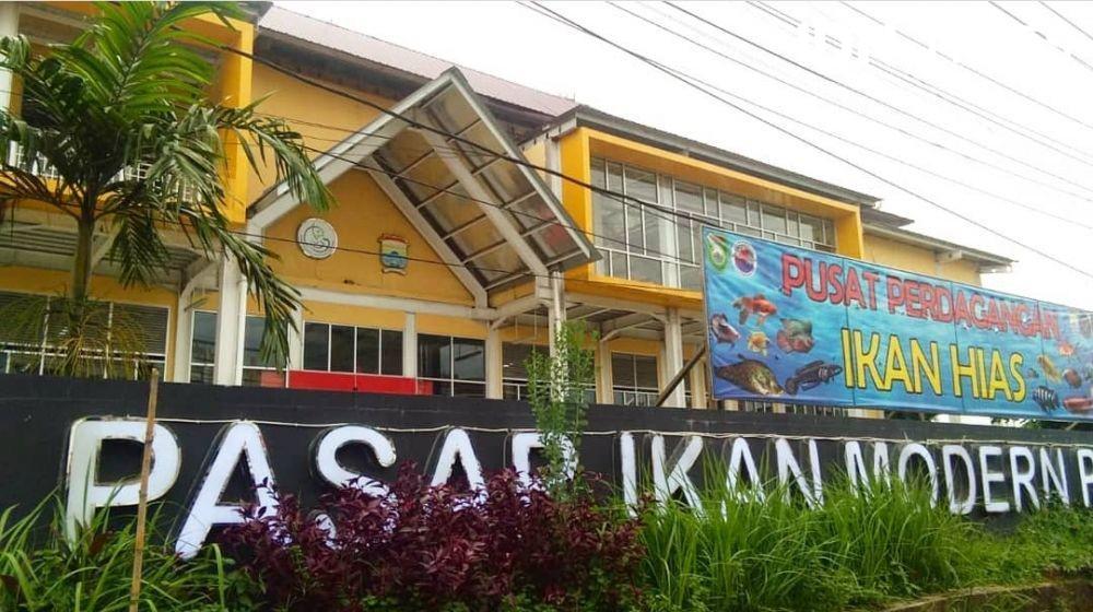 Belum 2 Tahun, Pasar Ikan Modern Palembang Kini Terbengkalai