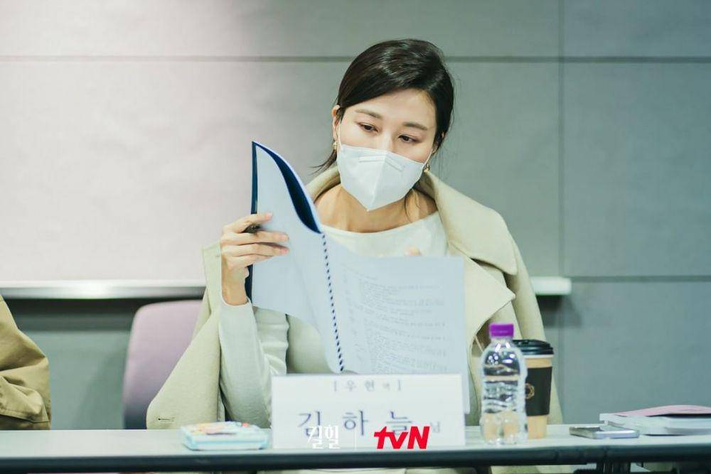 potret pembacaan naskah Kill Heel (instagram.com/tvn_drama)