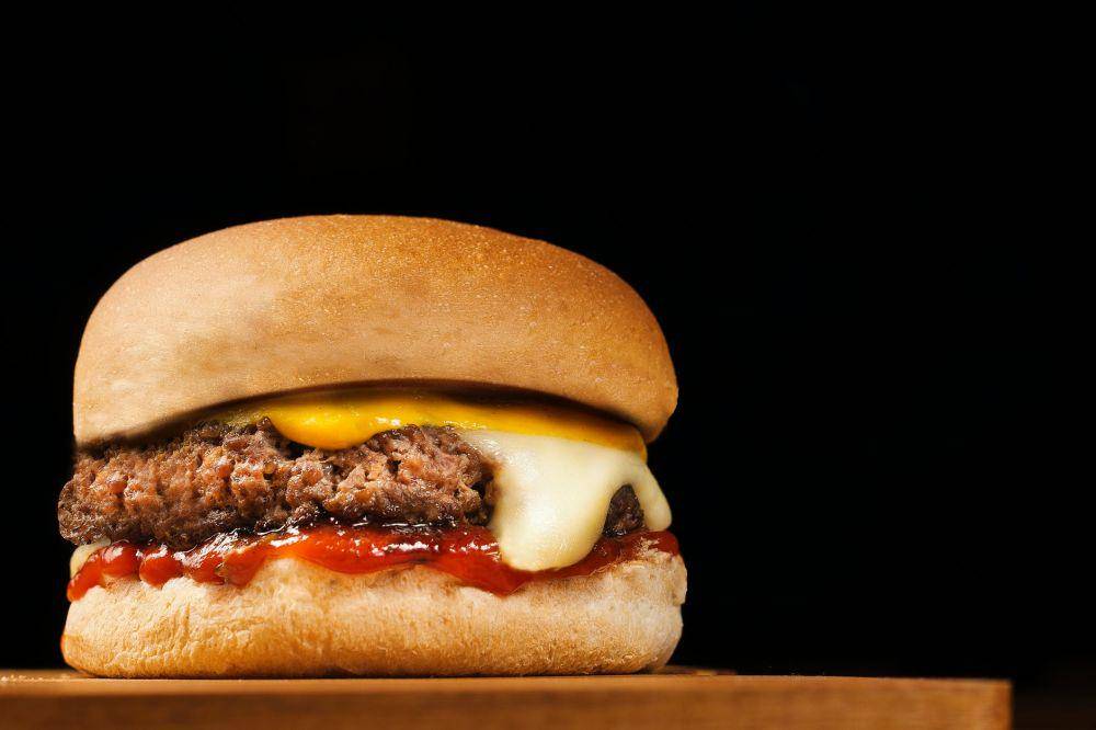 ilustrasi burger mayones pedas (pexels.com/Daniel Reche)