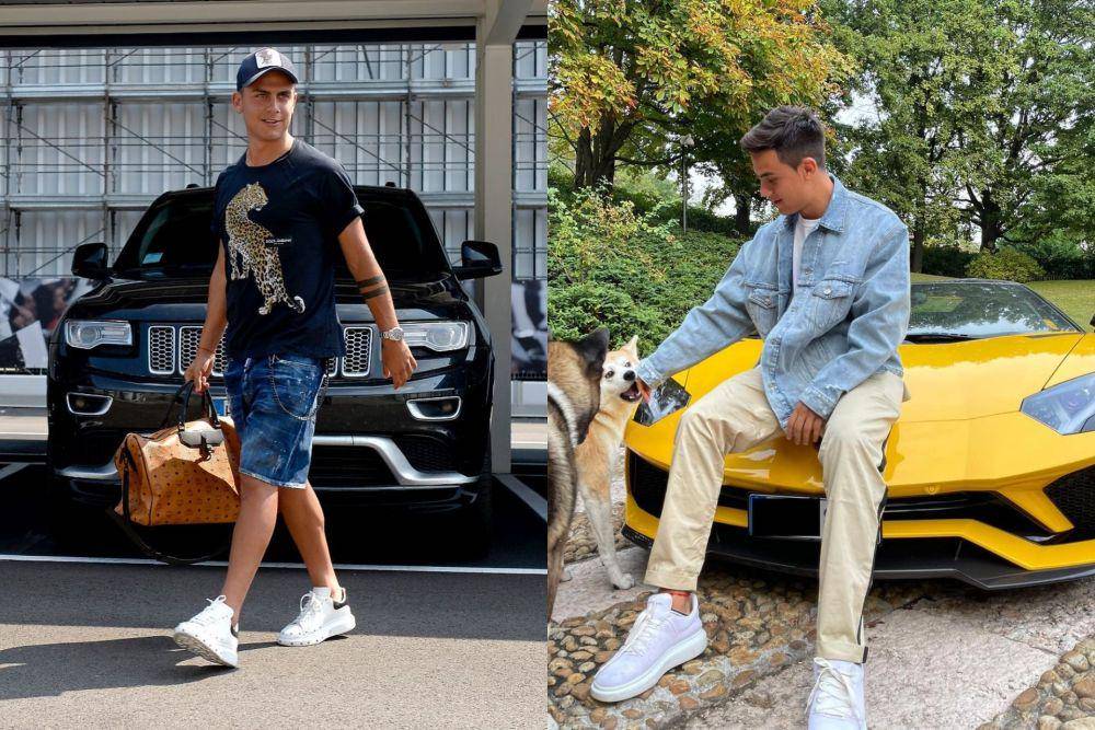 Gaya busana Paulo Dybala (instagram.com/paulodybala)
