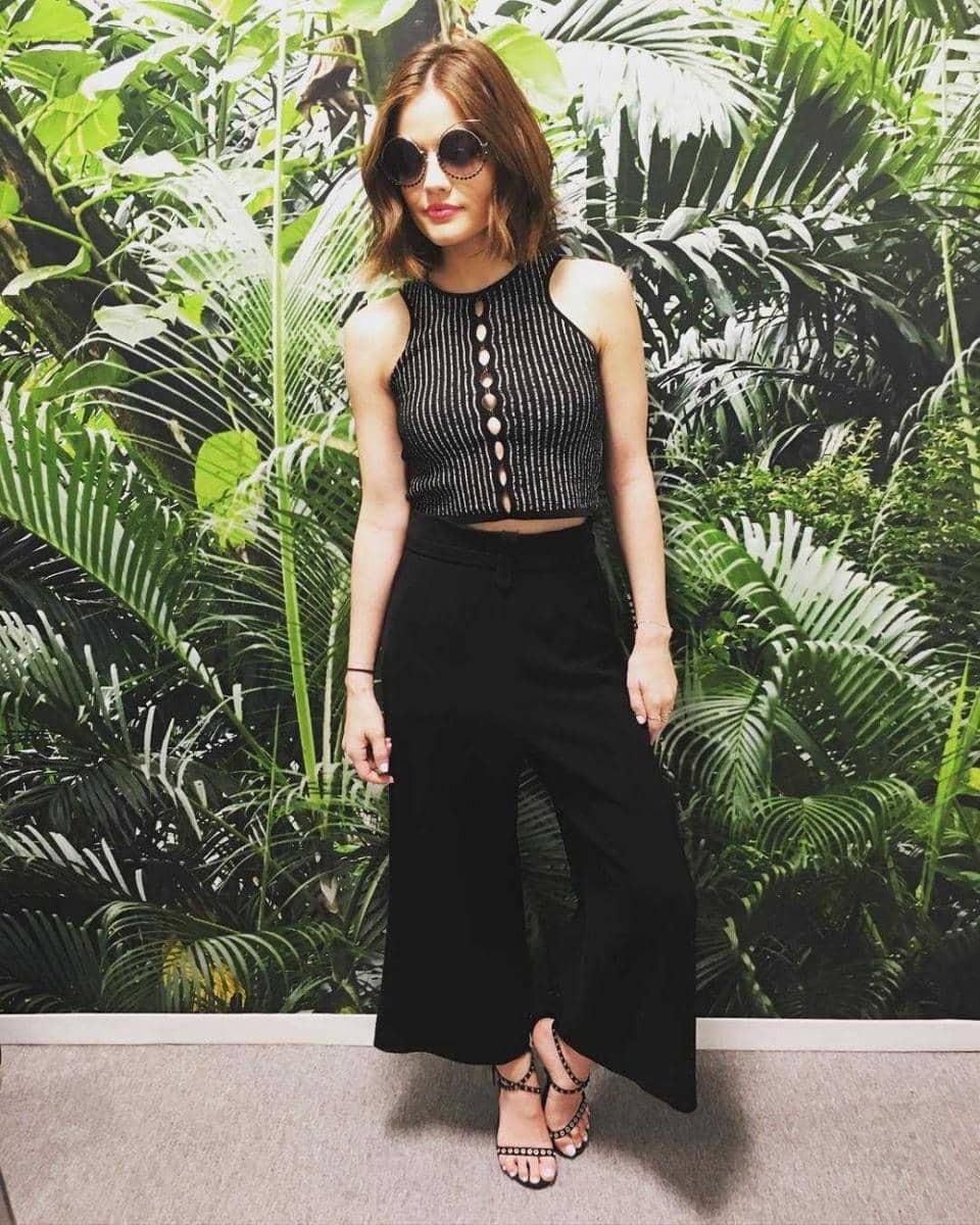 ide OOTD ala Lucy Hale (instagram.com/lucyhale)